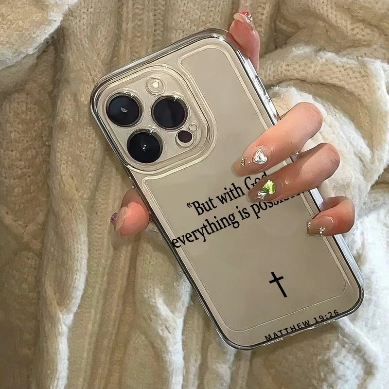 Christian Bible Verse iPhone Case