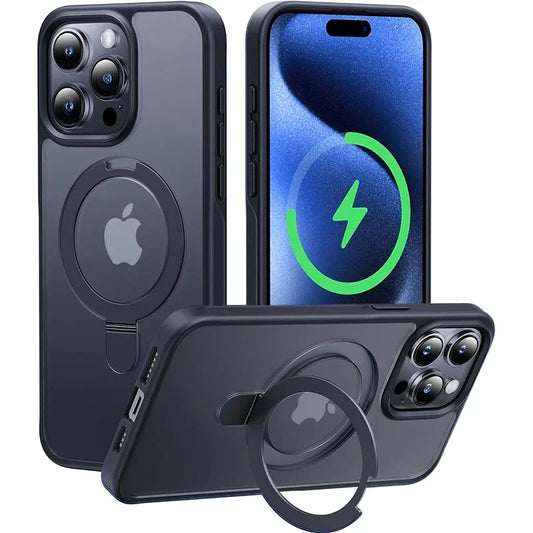 Magnetic Ring Stand iPhone Case