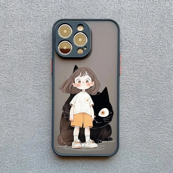 Cute Cartoon Girl Phone Case