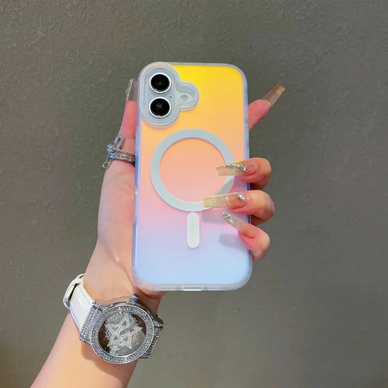 Laser Color-Changing Gradient Phone Case