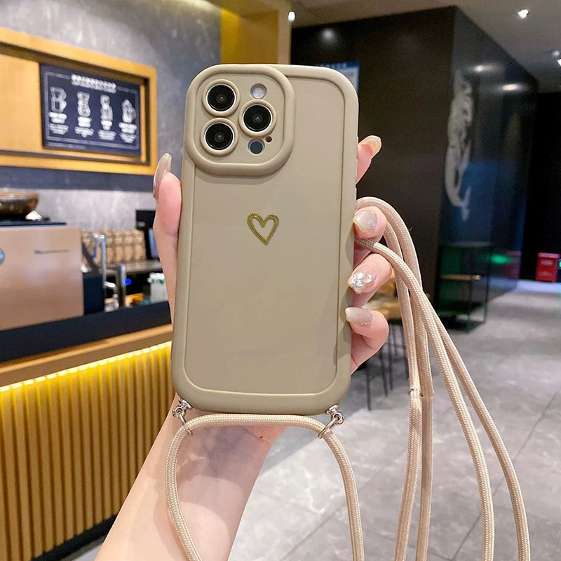 Lanyard Crossbody iPhone Case