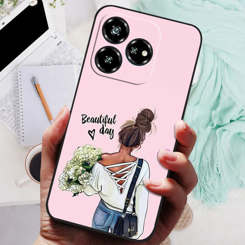 For Nubia V60 Design 5G Case Luxury Fashion Soft Silicone Phone Case For ZTE Blade V60 Vita Design AXON60 Lite Back Cover Coque