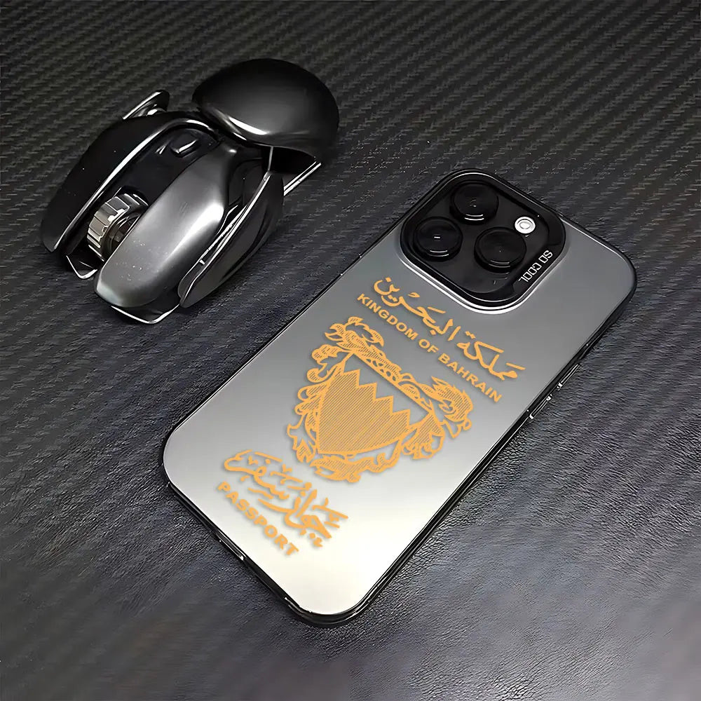 Bahrain Passport iPhone Case