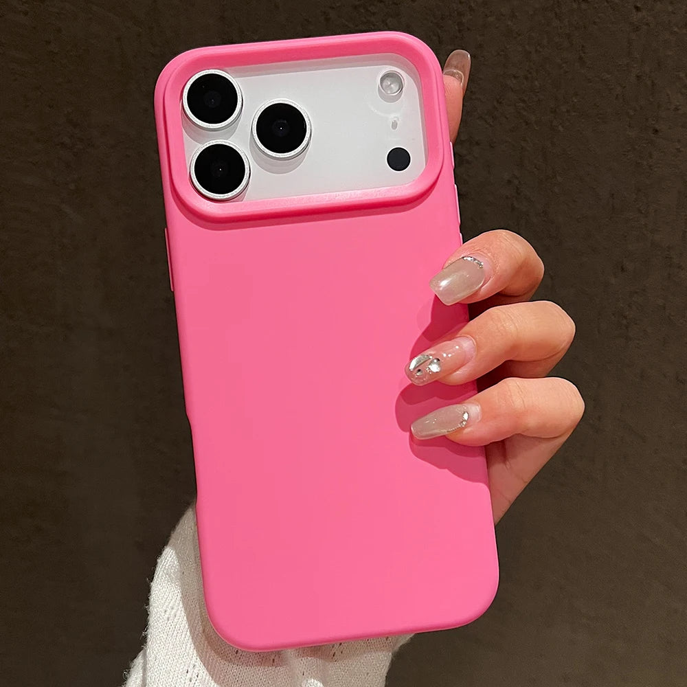 Candy Color Silicone iPhone Case