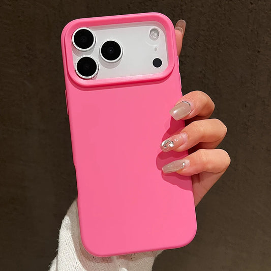 Candy Color Silicone iPhone Case