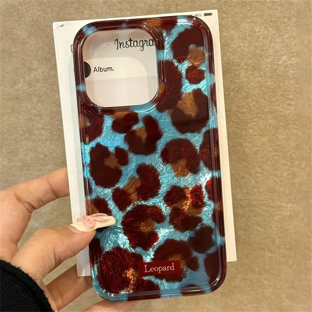 Leopard Print Soft Case for iPhone