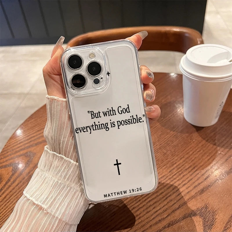 Christian Bible Verse iPhone Case