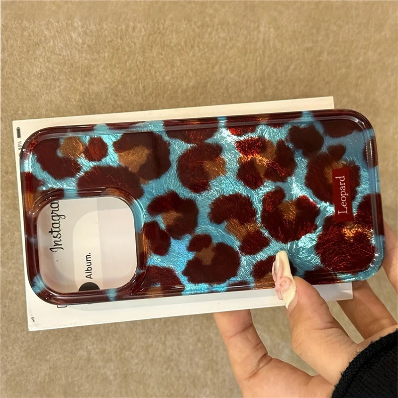 Leopard Print Soft Case for iPhone