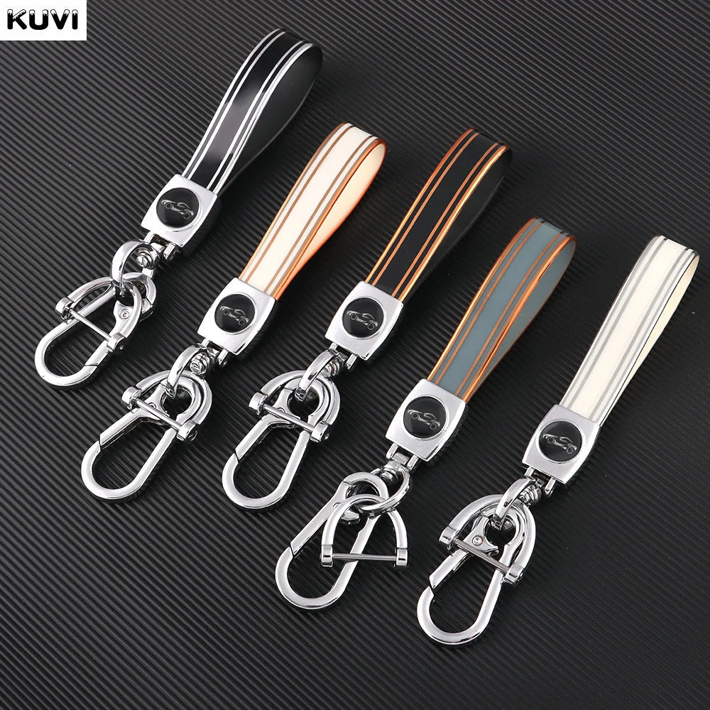 Rotatable TPU Car Keychain – Men & Women