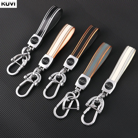 Rotatable TPU Car Keychain – Men & Women
