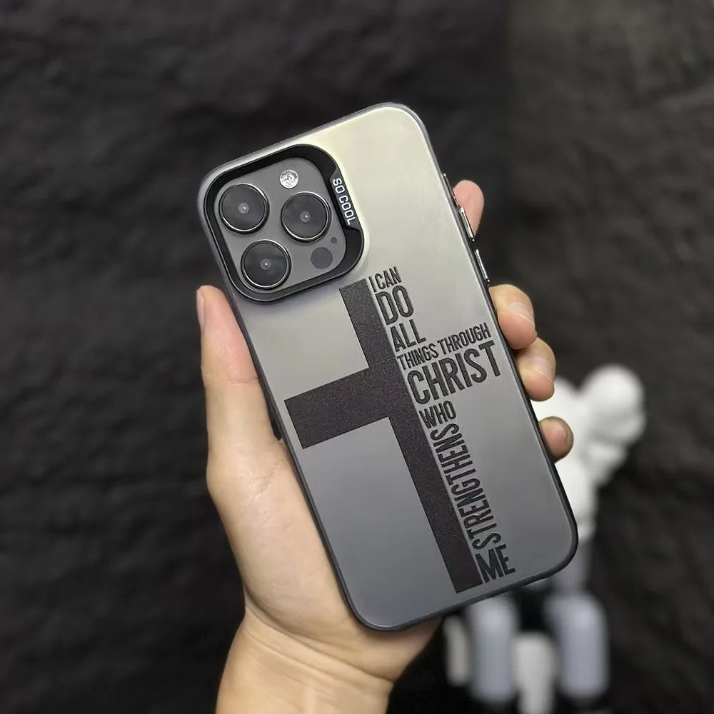 Christian Cross Bible iPhone Case