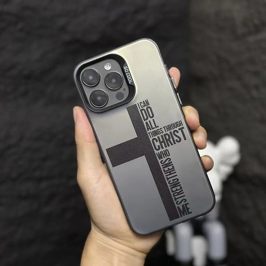 Christian Cross Bible iPhone Case