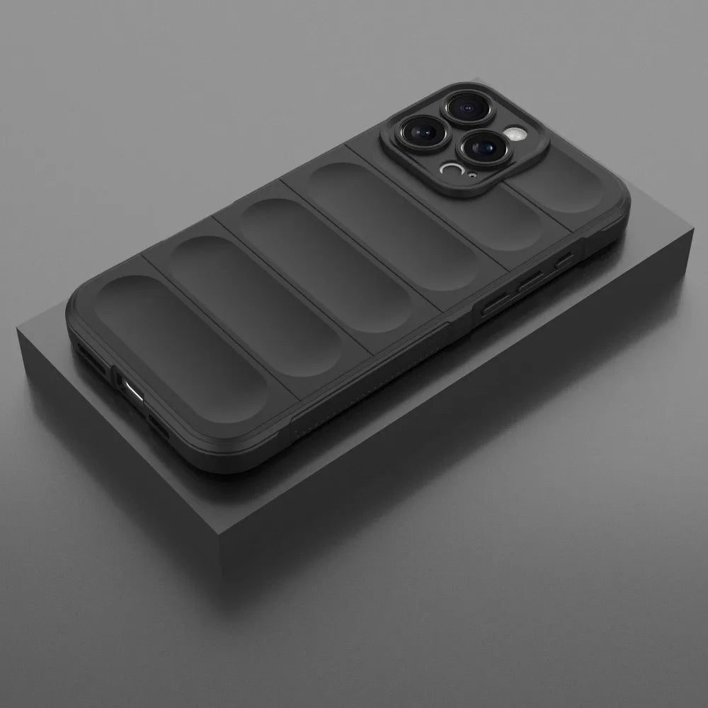 Soft Silicone Anti-fall iPhone Case
