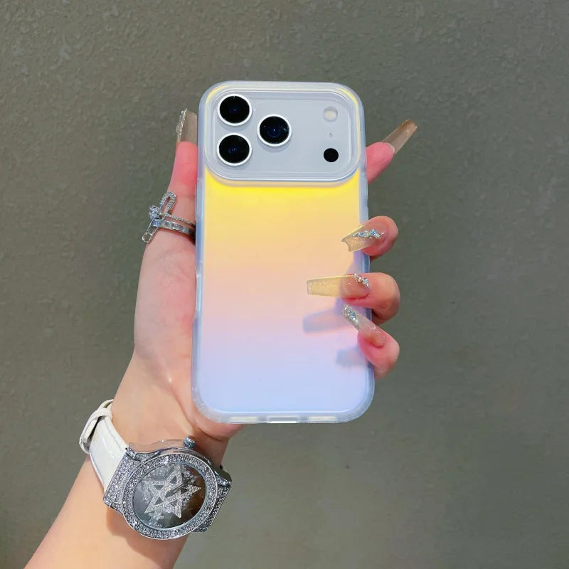 Laser Color-Changing Gradient Phone Case