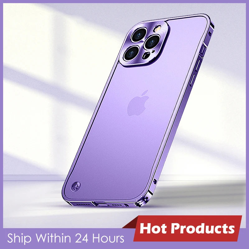 Metal Aluminum Frame iPhone Case