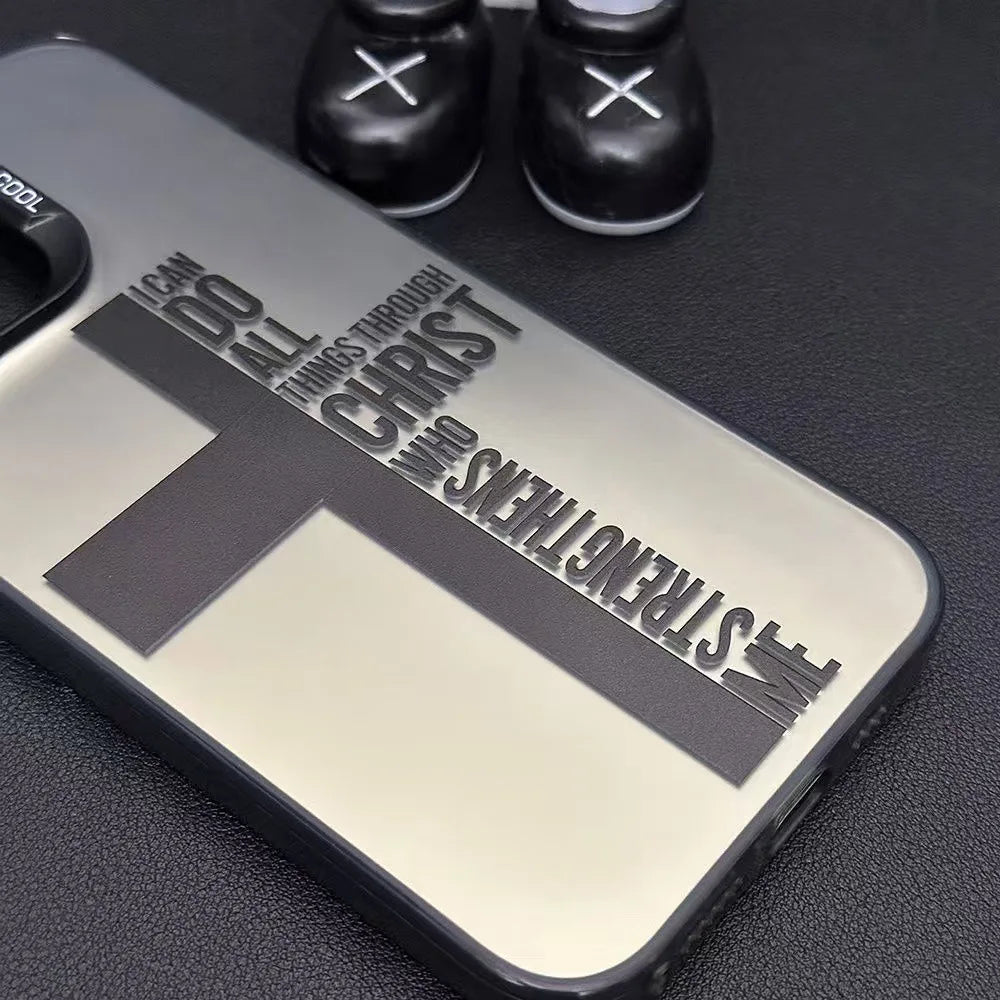 Christian Cross Bible iPhone Case