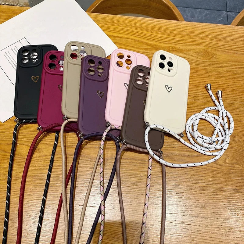 Lanyard Crossbody iPhone Case
