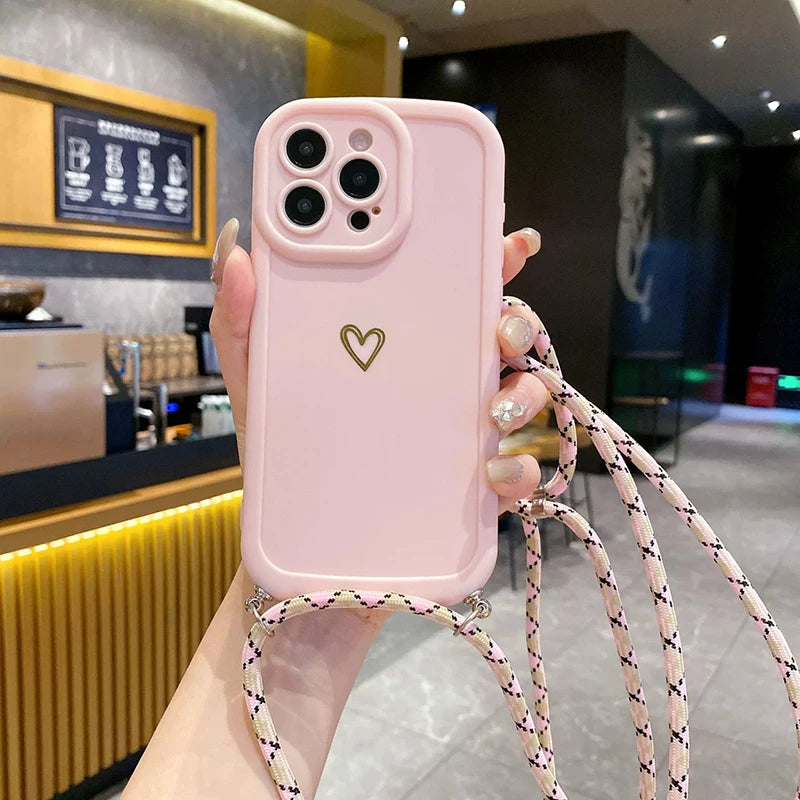 Lanyard Crossbody iPhone Case