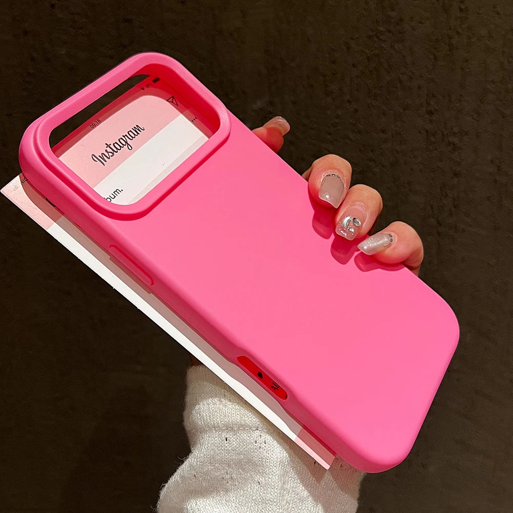 Candy Color Silicone iPhone Case