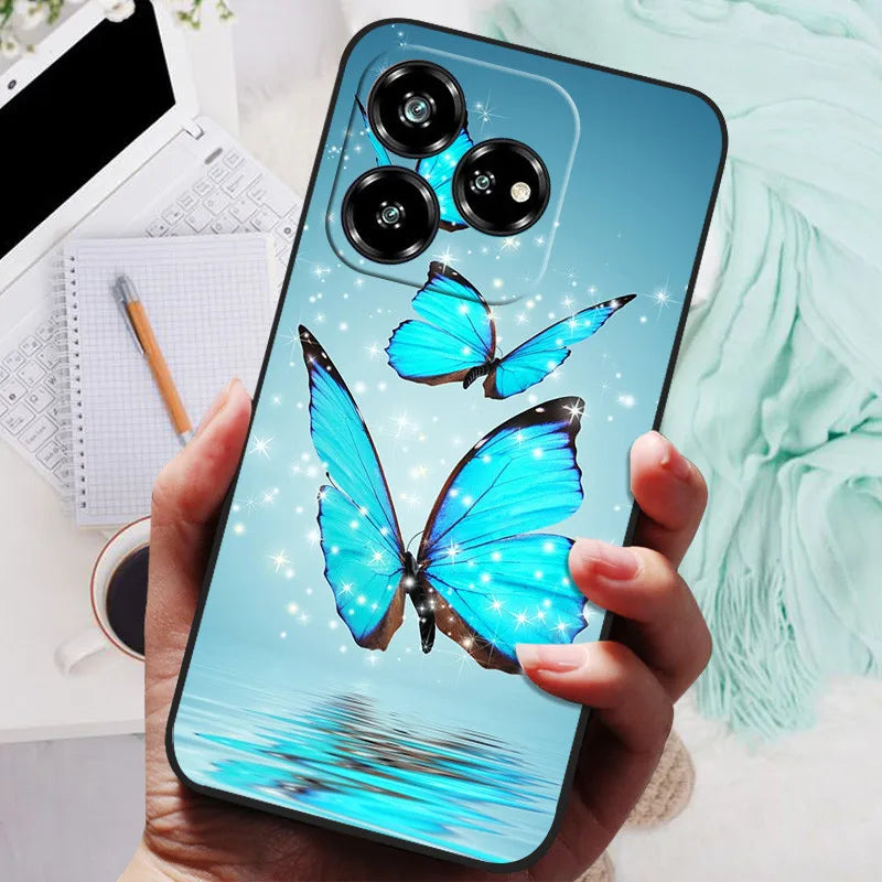 For Nubia V60 Design 5G Case Luxury Fashion Soft Silicone Phone Case For ZTE Blade V60 Vita Design AXON60 Lite Back Cover Coque