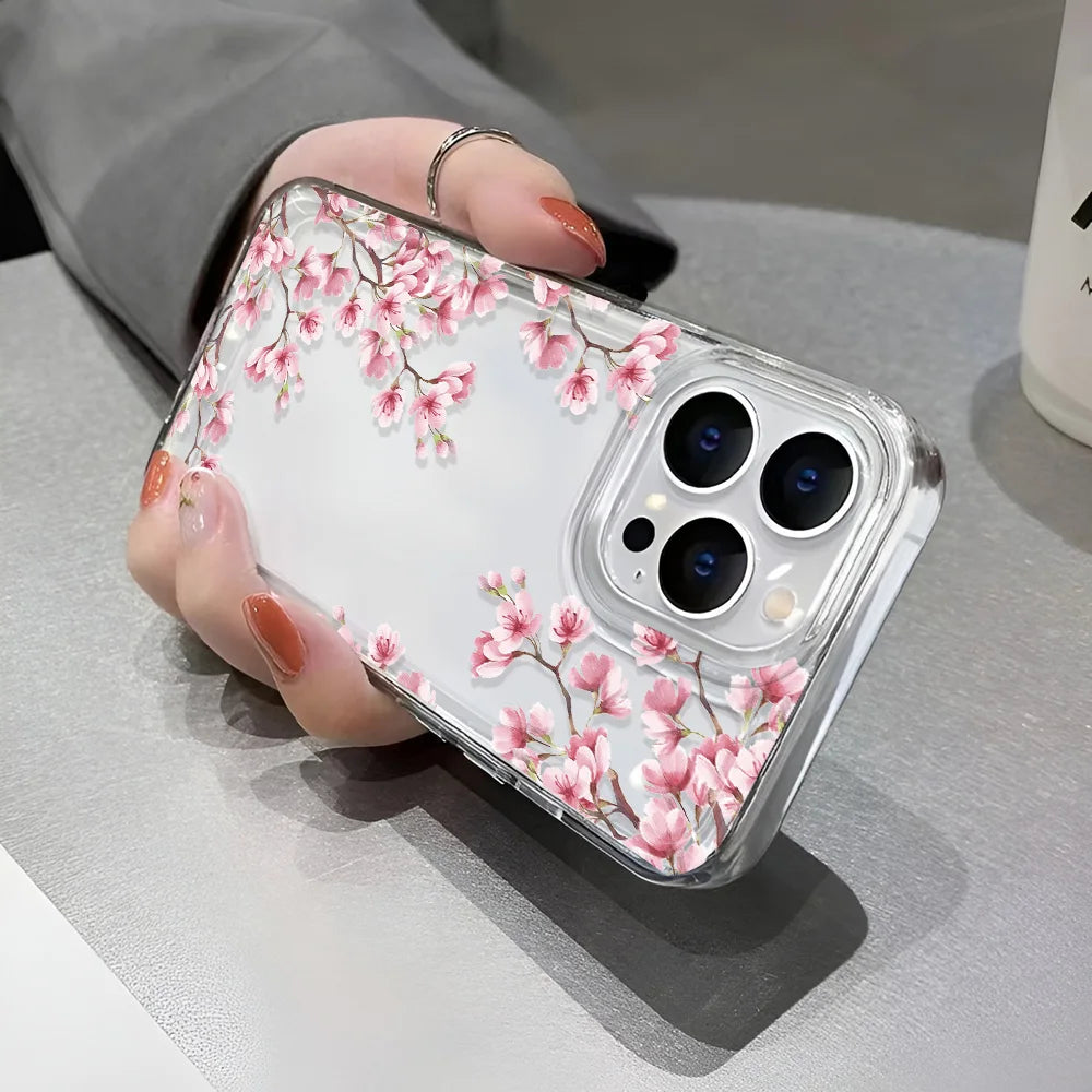 Girls Flower Bumper iPhone Case