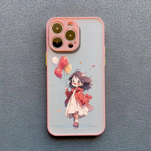 Cute Cartoon Girl Phone Case