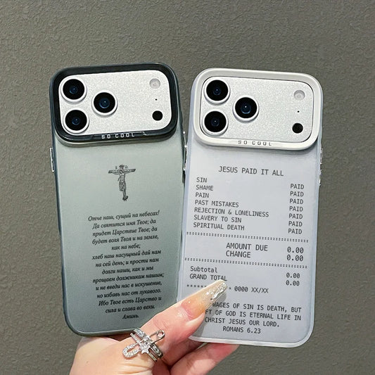 Christian Faith iPhone Case