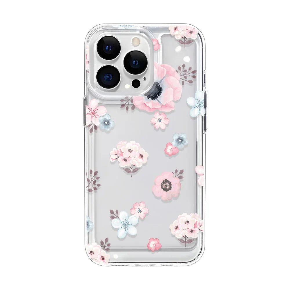 Girls Flower Bumper iPhone Case