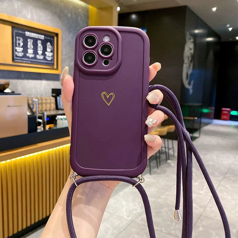 Lanyard Crossbody iPhone Case