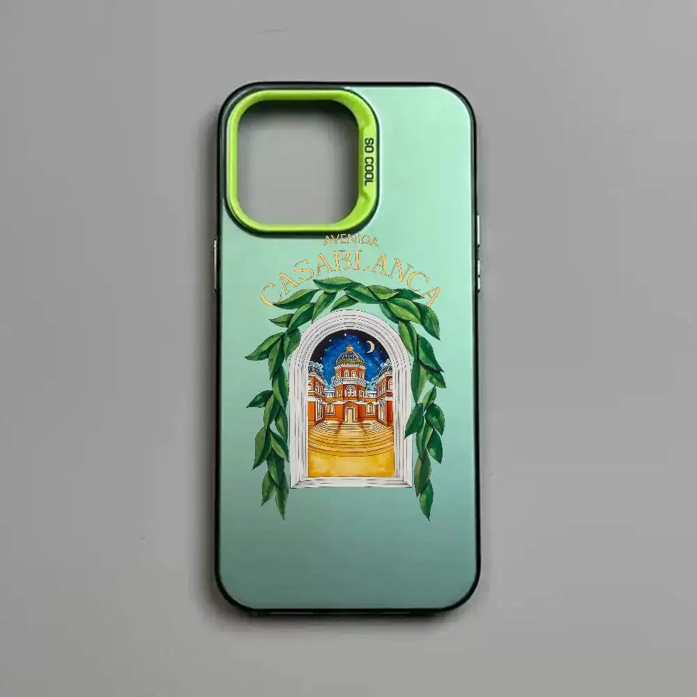 Casablanca Color Matte iPhone Case