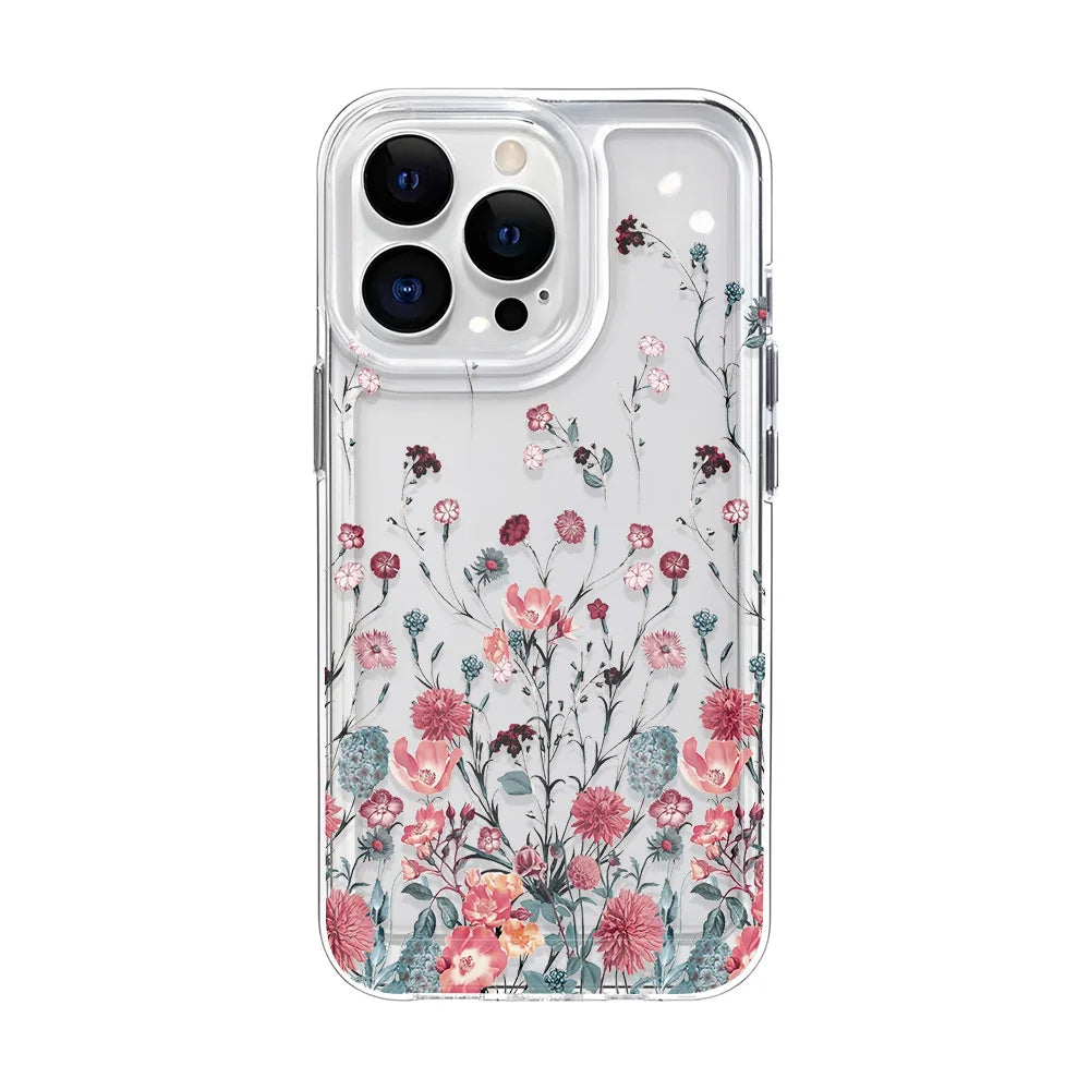 Girls Flower Bumper iPhone Case