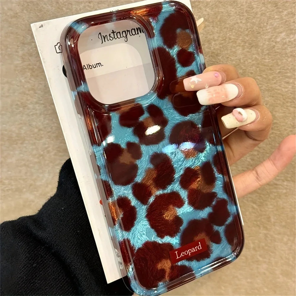 Leopard Print Soft Case for iPhone