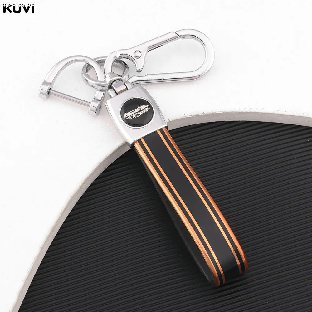 Rotatable TPU Car Keychain – Men & Women