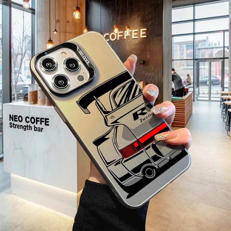 Sports Car Multi Color Phone Case