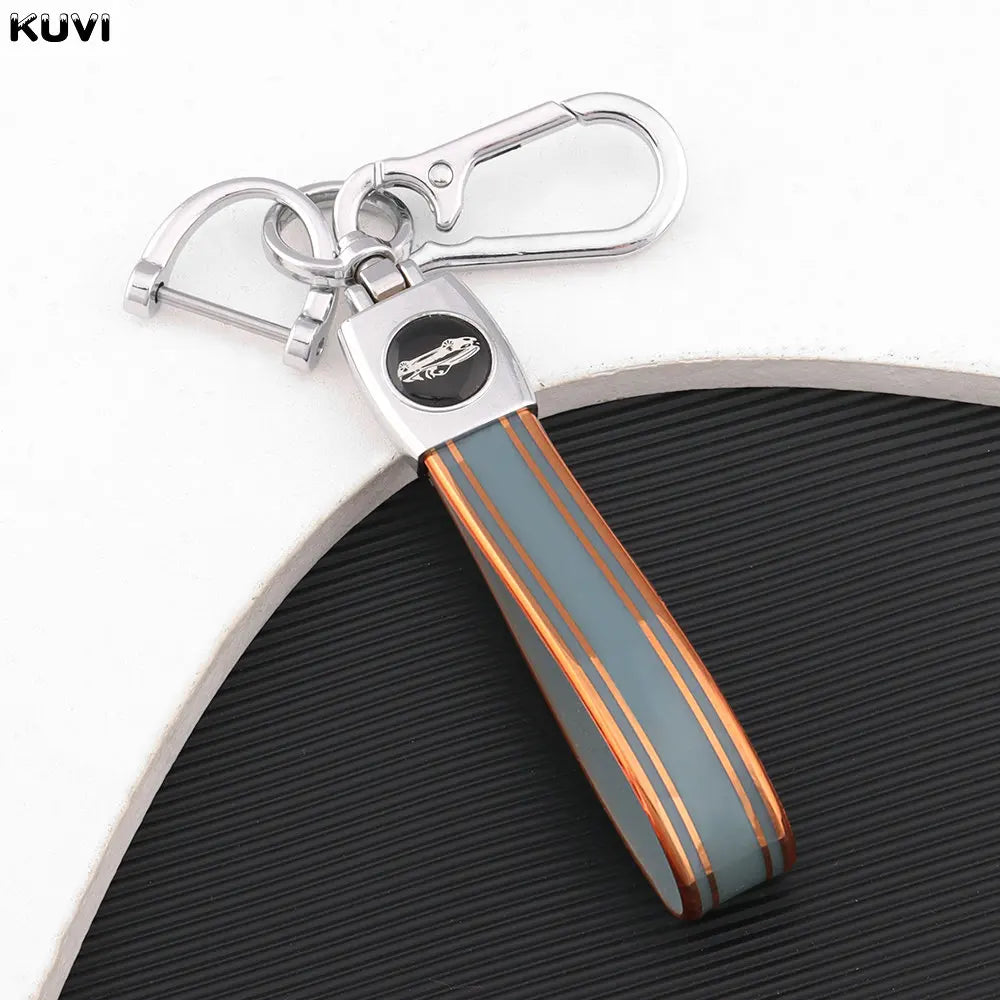 Rotatable TPU Car Keychain – Men & Women