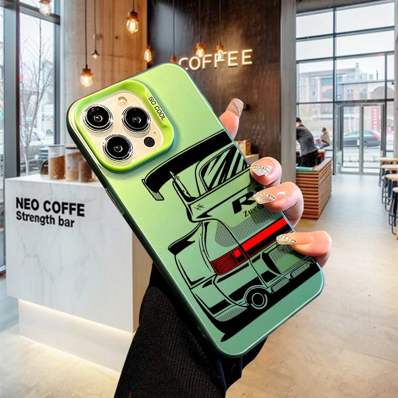 Sports Car Multi Color Phone Case