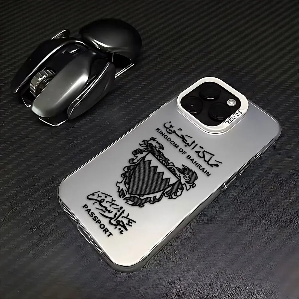 Bahrain Passport iPhone Case