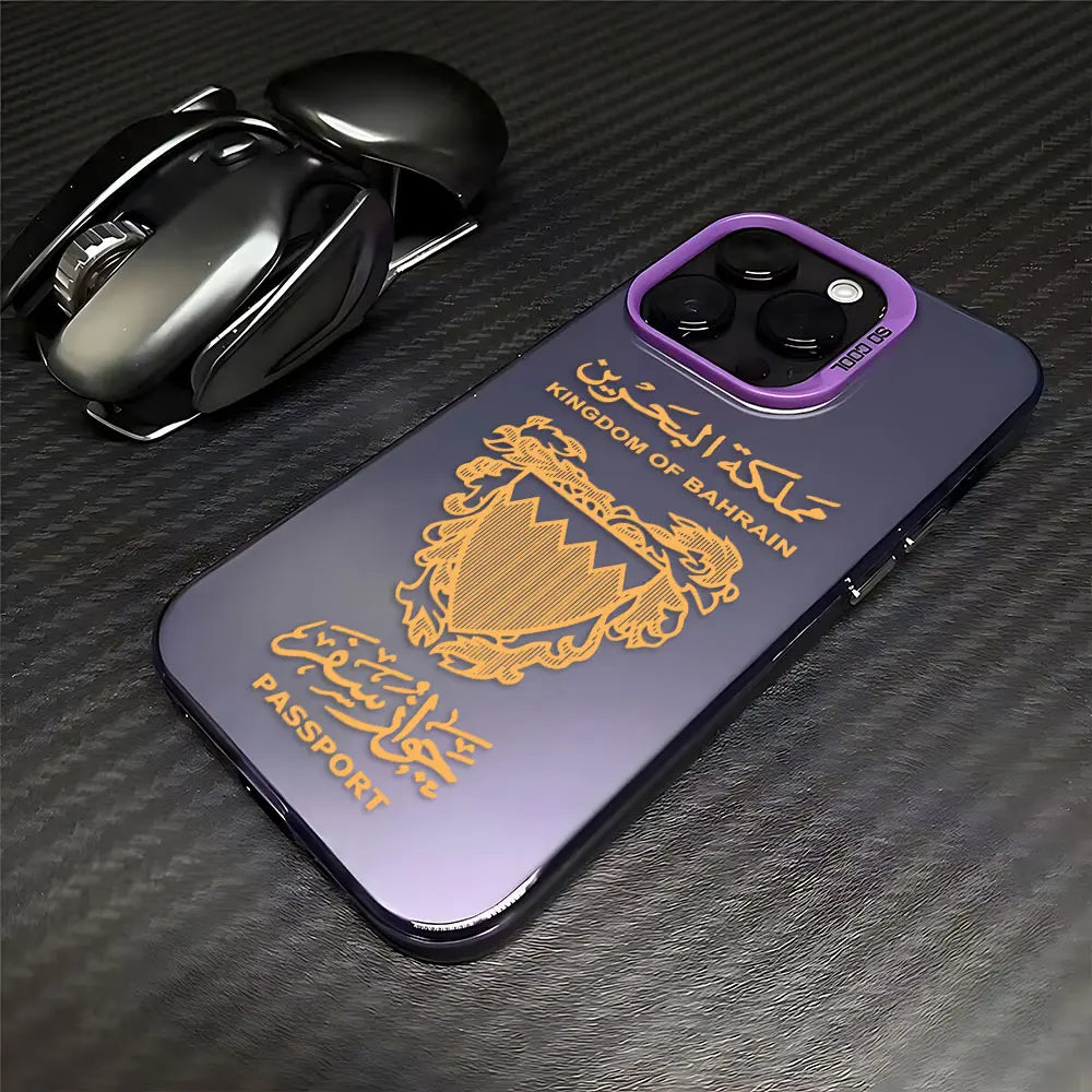 Bahrain Passport iPhone Case