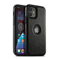 Cell Phone Case High Quality PU Leather Mobile Phones Cases for iPhone 11 12 13 14 15 Pro Max X XR Black Luxury Business Cover