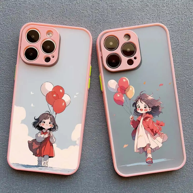 Cute Cartoon Girl Phone Case