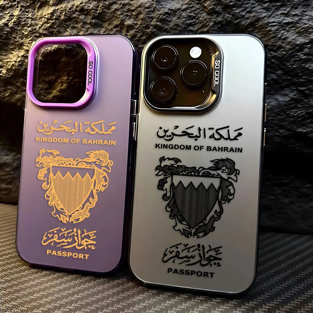Bahrain Passport iPhone Case
