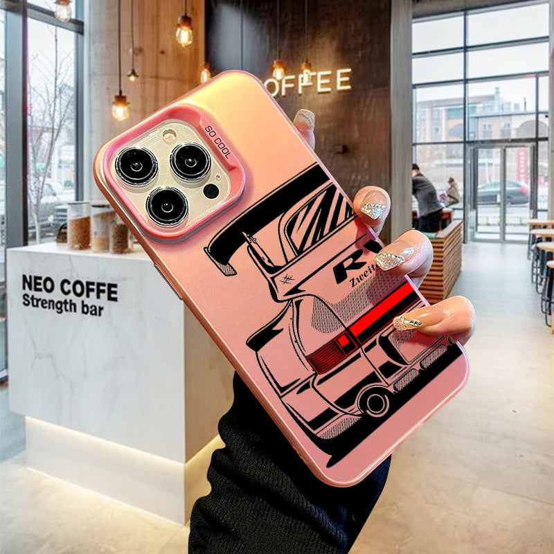 Sports Car Multi Color Phone Case