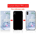 Custom Phone Cases For iPhone 16 16e 14 Pro Max 13 Mini 15 Plus Glass Silicone Cover Customized DIY Photo Personalized Pictures